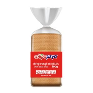 Alphamega White Sliced Bread 500 g