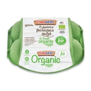 Fresh Organic Eggs Medium Size 6 Pieces